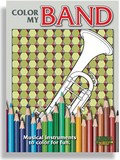 Color My Band Adult Coloring Book